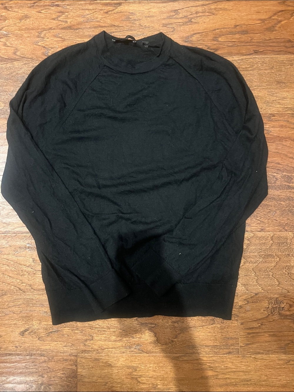 Vince Men's Black Crewneck Sweater - Classic Lightweight Knit